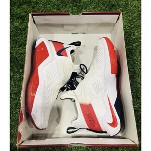 Nike Lebron Witness IV Basketball Shoes Red/White/Blue Mens Size 15 CK6024-100